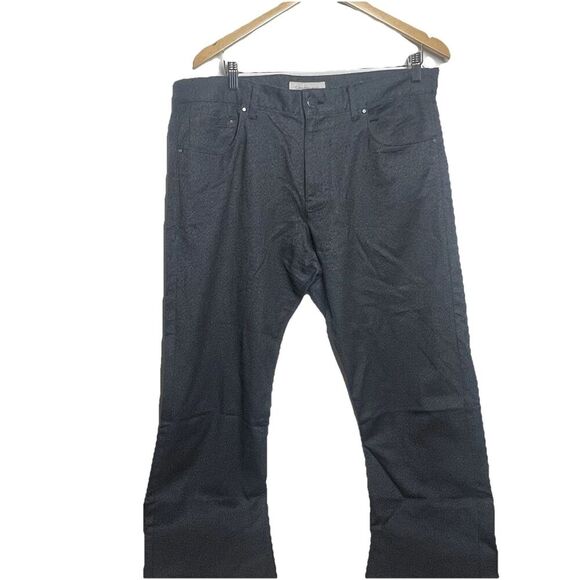 Calvin Klein Jeans Men's Straight Leg Dark Gray Denim Pants Size 36x34 Classic F - Picture 2 of 15